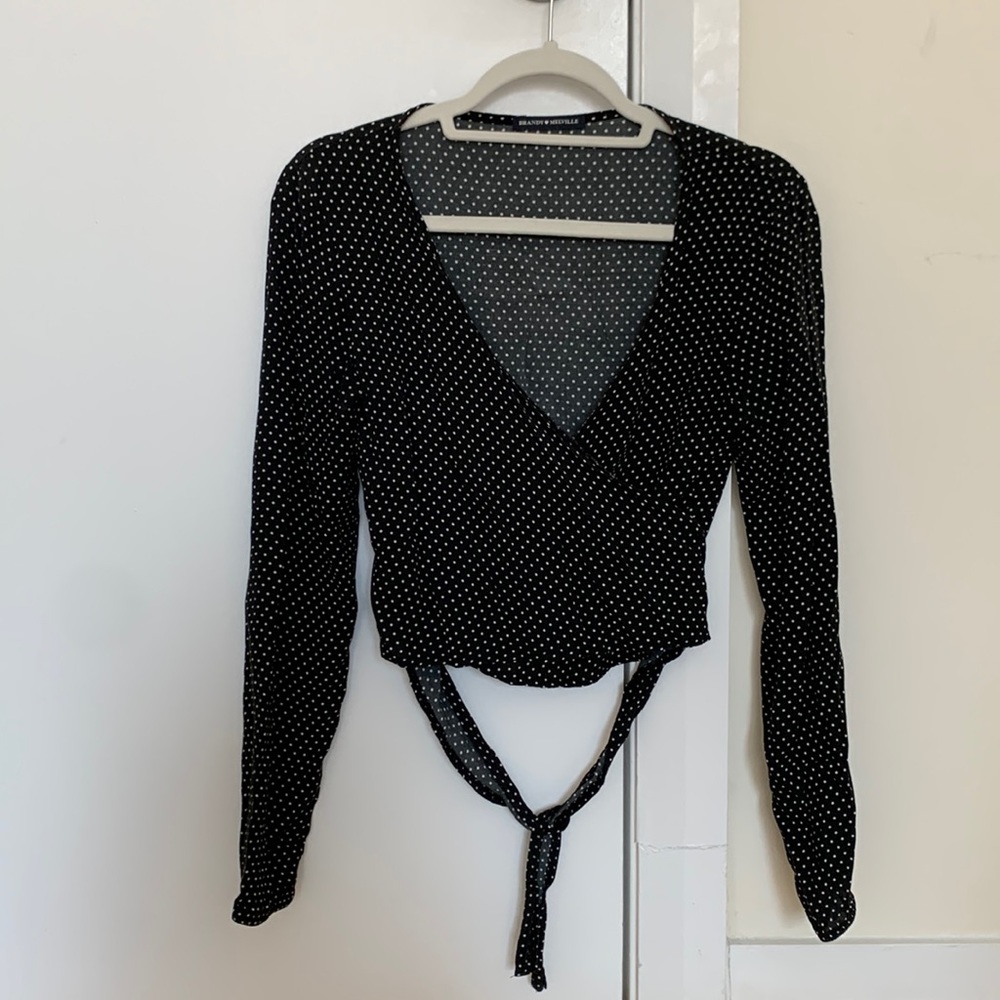 Brandy Melville wrap top